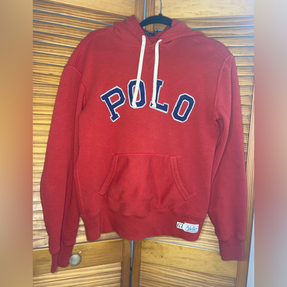 Polo Ralph Lauren Size Small Red Sweatshirt